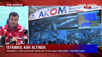 İBB Başkanı İmamoğlu İstanbul'daki yol durumuna ilişkin son durumu açıkladı