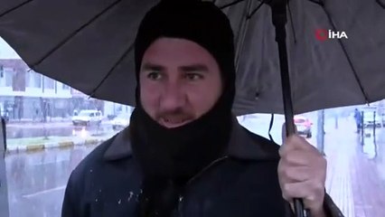 Antalya’ya 29 yıl sonra kar yağdı