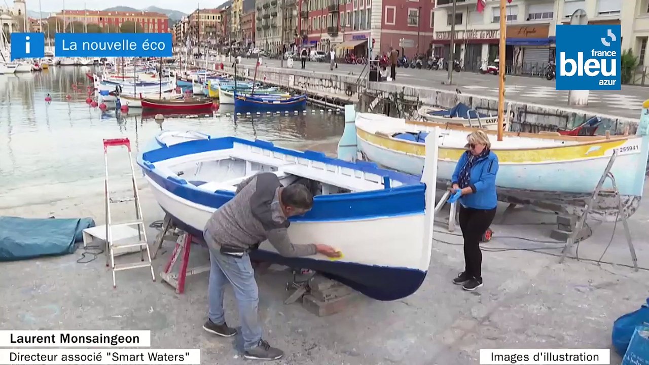 Laurent Montsaingeon de Smart Waters est le seul salarié de son entreprise basé à Nice, tous les autres employés sont dispatchés en télétravail partout dans le monde