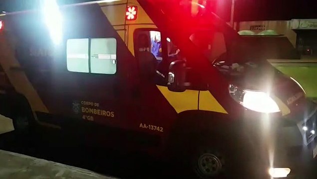Homem sofre intoxicação ao inalar fumaça e é socorrido pelo Siate no XIV de Novembro