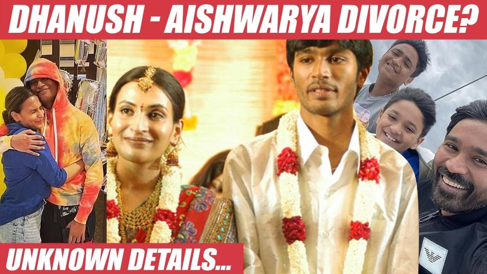 Aishwarya dhanush divorce sales
