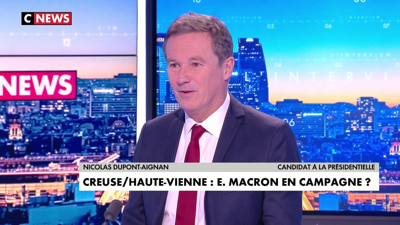 L'interview de Nicolas Dupont-Aignan