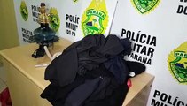 Jovem é detido após ser flagrado com produtos furtados no Centro
