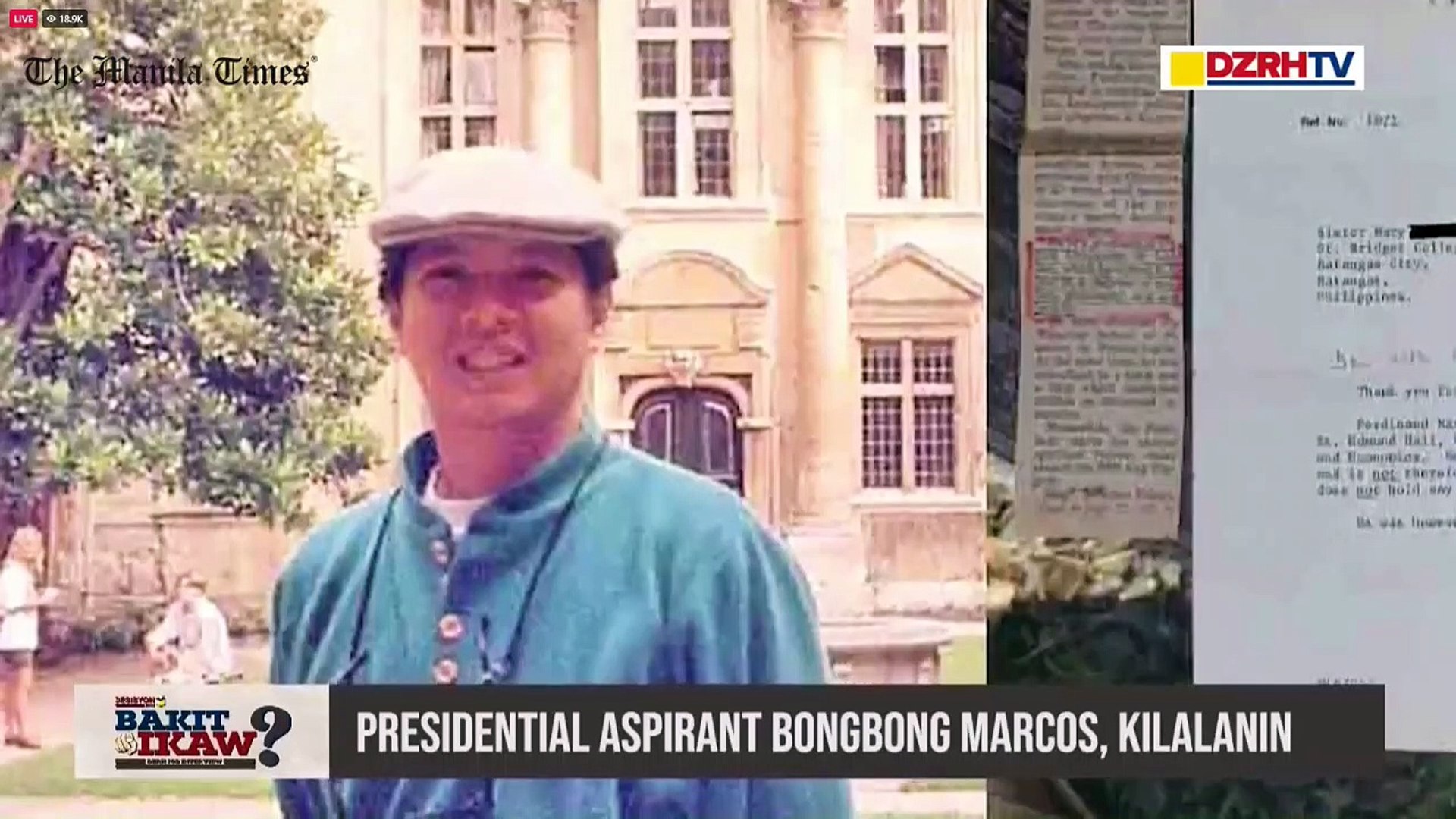 Bakit ikaw?: The Presidential Job Interview | Featured candidate: Presidential candidate Ferdinand