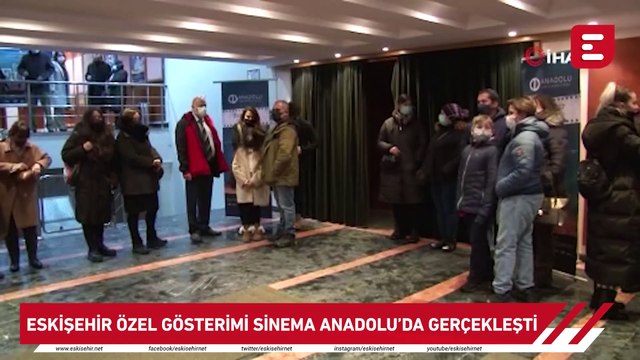 ‘Kesişme: İyi ki varsın Eren' filminin Eskişehir Özel Gösterimi Sinema Anadolu’da gerçekleşti