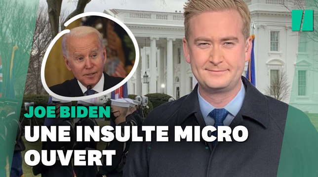 Joe Biden insulte un journaliste Fox News pensant son micro éteint