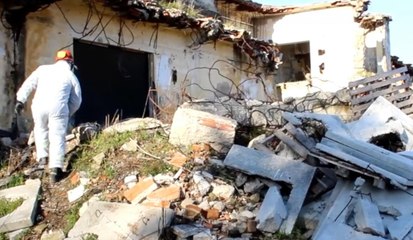 Pisa - Vigili del Fuoco, esercitazione per corso Usar-M (25.01.22)