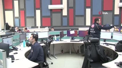 Kahramanmaraş'ta 112'ye bir haftada 10 bin çağrı