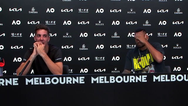 Open d'Australie 2022 - Nick Kyrgios and Thanasi Kokkinakis are in the semis and ignite Australia: We have fun and we have fun !