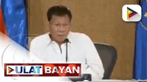 Pres. Duterte, sinabing papangalanan ang ilang kandidato na sangkot sa korapsiyon; Palasyo: Pangulo, walang planong manira at iniisip lang ang taumbayan