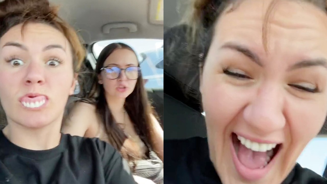 ''Toothless & Ruthless' girl pops out her bottom denture while making a TikTok'