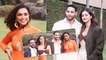 Deepika Padukone Flaunts Her Glamorous Look In Orange Dress For ‘Gehraiyaan’ Promotions
