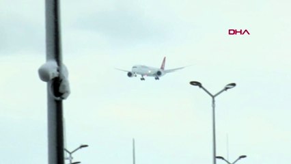 İstanbul Havalimanı'nda uçuşa açılan piste ilk iniş gerçekleşti