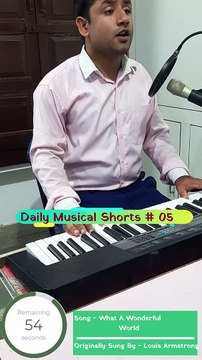What A Wonderful World (Cover) | (Daily Musical Shorts #05) | Acorn Wolve | #Shorts