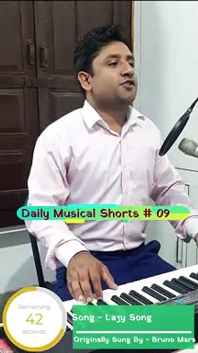 The Lazy Song (Cover) | (Daily Musical Shorts #09) | Acorn Wolve | #Shorts