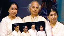 Lata Mangeshkar, Asha Bhosle, AR Rahman Recording National Anthem | Flashback Video