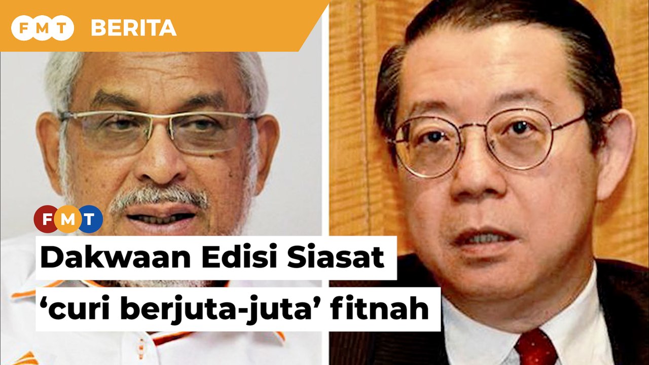 Dakwaan Edisi Siasat ‘curi berjuta-juta’ fitnah, kata Guan Eng, Khalid