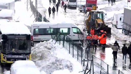 Kuyruk metrelerce uzuyor