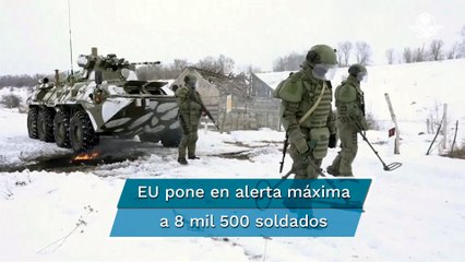 Países se alistan en caso de invasión a Ucrania