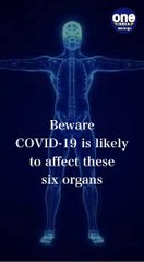 Beware: COVID-19 is likely to affect these six organs