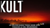 Le volcan Hunga Tonga signe avec panache le ciel réunionnais