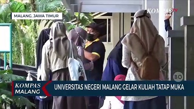 Perkuliahan Tatap Muka 100 Persen Mulai Digelar Di Kota Malang