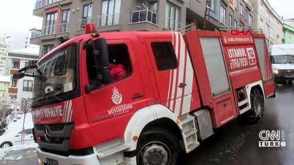 Ev sahibi apartman boşluğuna düştü