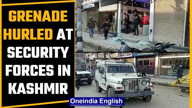 Kashmir: Hand grenade hurled at security forces at Hari Nagar Street, 3 injured |Oneindia News