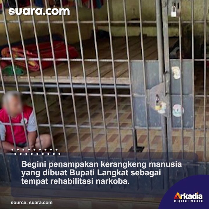 Mengerikan! Begini Kondisi Kerangkeng Manusia di Rumah Bupati Langkat