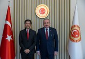 TBMM Başkanı Şentop, Vietnam Büyükelçisi Tuyen'i kabul etti