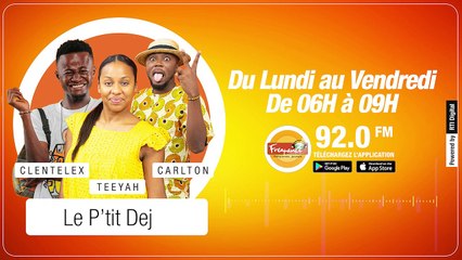 Le P'tit Dej du 25 Janvier 2022 avec Teeyah, Carlton & Clentélex