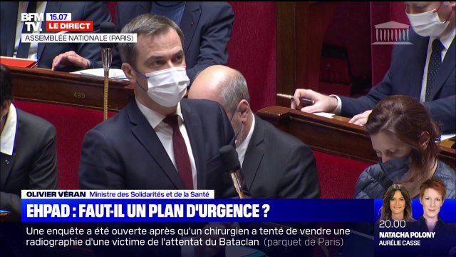 Maltraitance en Ehpad: Olivier Véran verra s'il y a lieu de diligenter une enquête de l'inspection générale contre le groupe Orpea