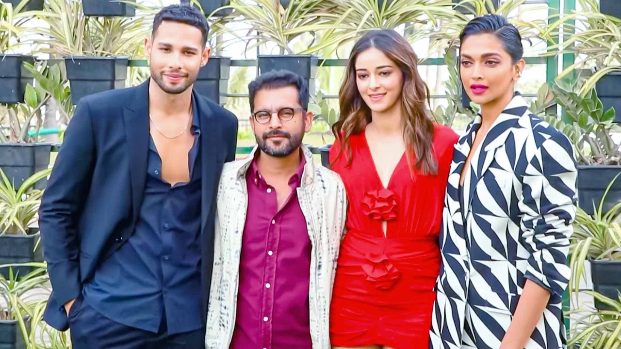 Deepika Padukone, Siddhant Chaturvedi, Ananya Panday Step Out To Promote Gehraiyaan