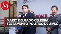 “Tenemos Presidente para rato; testamento político no será necesario”: Mario Delgado