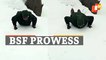Watch: BSF Soldiers Exhibit Exemplary Fitness Level At Freezing Temperatures