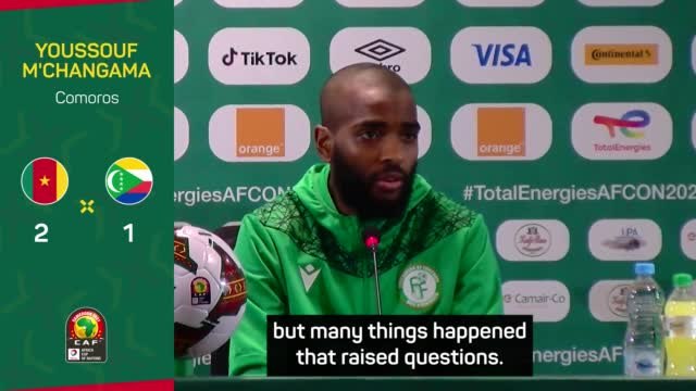 Comoros scorer M'Changama questions AFCON ethics after 'keeper debacle