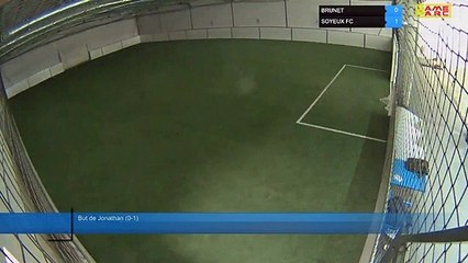 But de Jonathan  (0-1) - BRUNET Vs SOYEUX FC - 25/01/22 19:00 - LIGUE 3 - Poitiers Game Parc