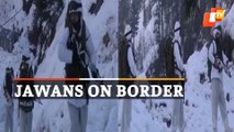 Watch | Indian Army Jawans Maintain Strict Vigilance Along LoC in Kashmir