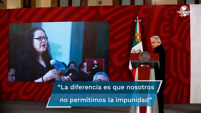 AMLO ordena investigación a fondo sobre asesinato de periodista Lourdes Maldonado