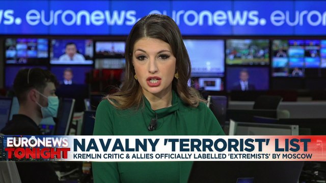 Alexei Navalny: EU slams Russia for adding opposition leader to list of 'terrorists and extremists'
