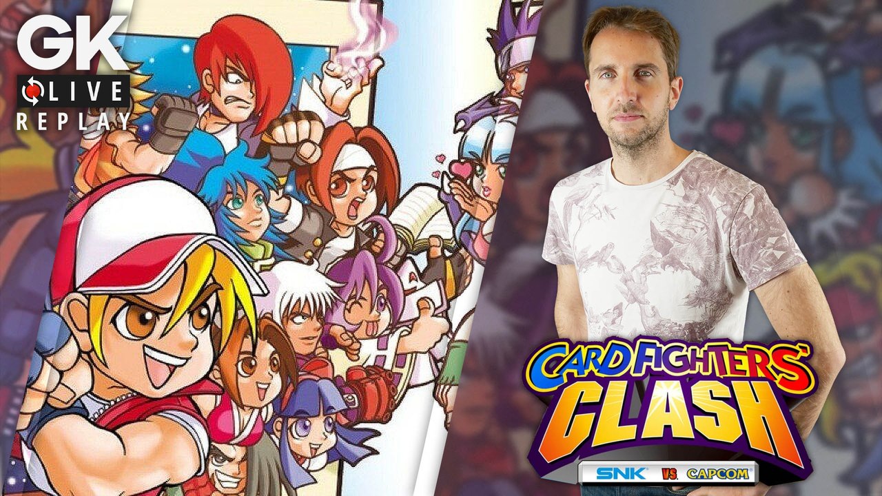 [GK Live Replay] Puyo joue carte sur table avec SNK Vs. Capcom Card Fighters Clash