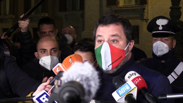 Quirinale, Salvini: Pericoloso togliere Draghi da Palazzo Chigi