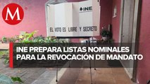 INE actualizará Lista Nominal para fijar mínimo de participación en revocación