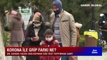 Korona ile grip farkı ne? Dr. Akman: Kesin tanı koymak için test yaptırmak şart