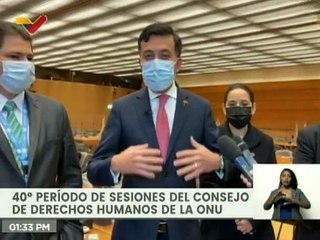 Embajadores del ALBA reconocen el balance positivo de Venezuela en materia de DD.HH. ante la ONU