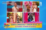 Picantitas del espectáculo: Dorita Orbegoso niega romance con Jerson Reyes tras ser captados juntos
