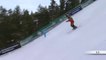 Le skieur George Mcquinn chute et finit KO