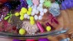Mixing Makeup, Mini Glitter and Pom Poms Into Clear Slime ! RELAXING SLIME WITH BALLOONS ! #5