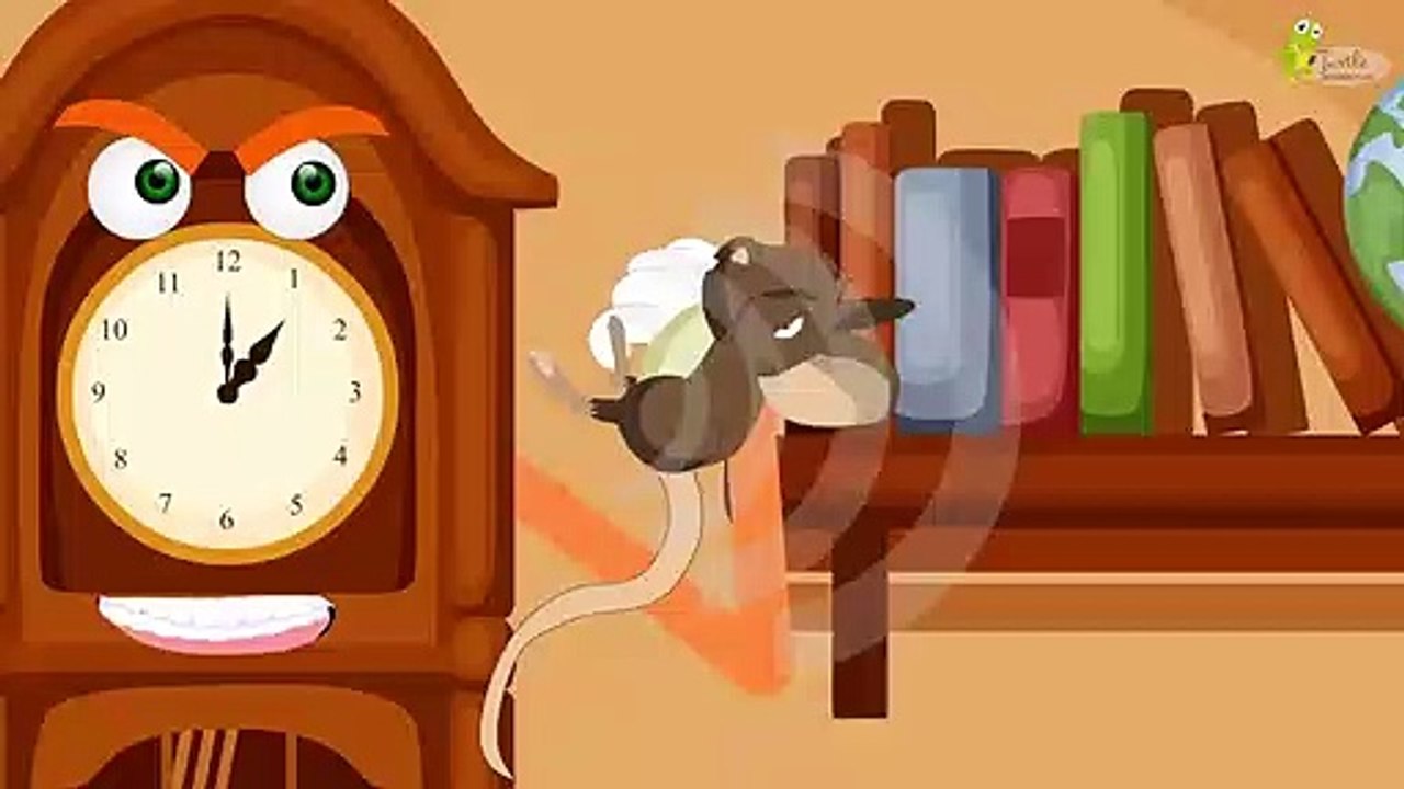 Hickory Dickory Dock | Kids Nursery Rhymes by Turtle