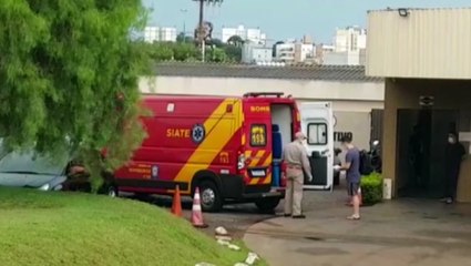 Idoso sofre queda em clínica e é socorrido pelo Corpo de Bombeiros